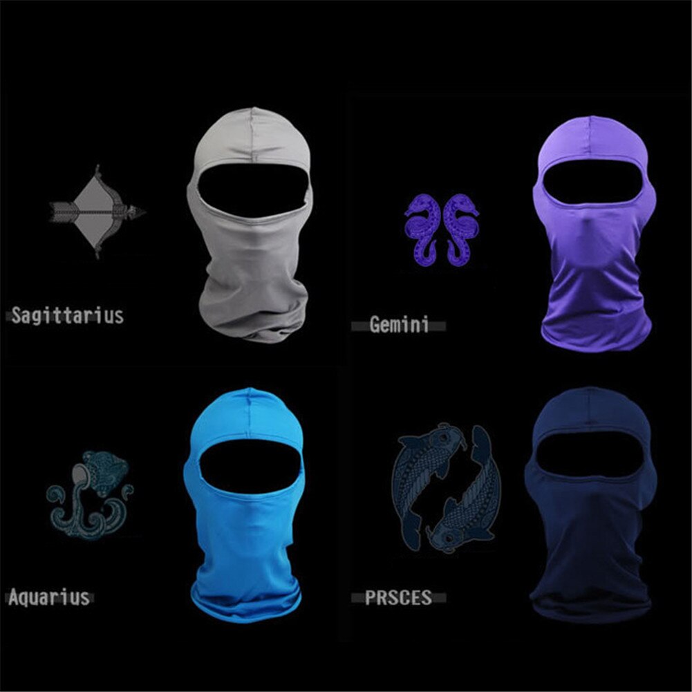 Breathable Summer Balaclava Motorcycle Face Mask Full Face Masks For Motorcycle Helmet Masque Maske Moto Sports Accessories