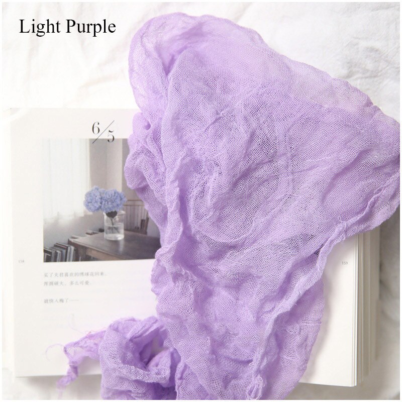 INS Photography Backdrops Cloth Soft Gauze for Beer Drink Fruit Food Photo Background Fotografia DIY Shooting Making Scene Props: Light purple