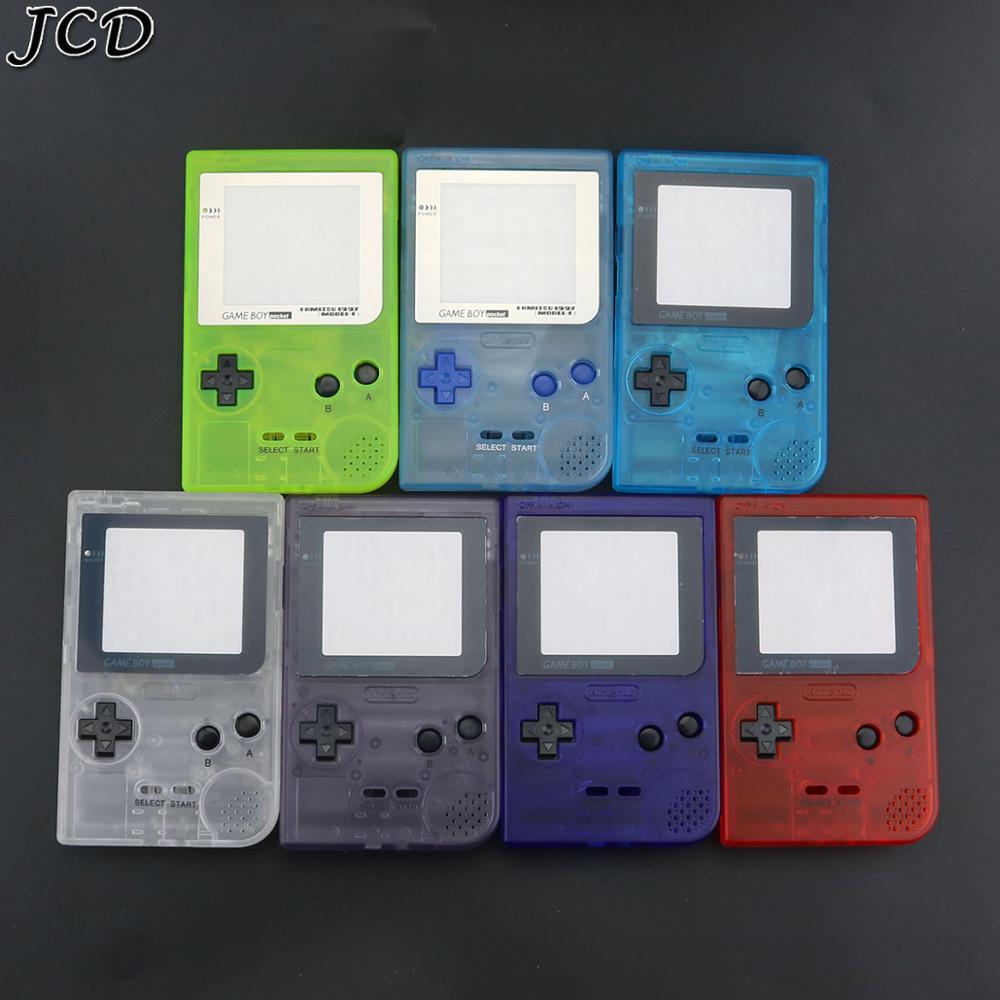 JCD carcasa Shell con botones kit de reemplazo para GBP de plástico funda completa para Gameboy de bolsillo consola de juego