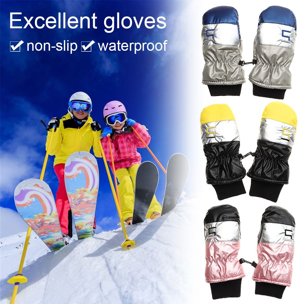 Gants D'hiver Enfants écran Tactile - 3 Paires, Chauds, Extensibles, Pour 8-10 Ans (garçons Et Filles) - 6