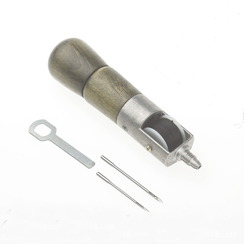 Lavorazione Della Pelle A Mano Macchina di Cucitura di Cuoio Automatica Strumenti di Cucito per la Casa FAI DA TE Fatti A Mano Da Cucire Lavorazione Della Pelle