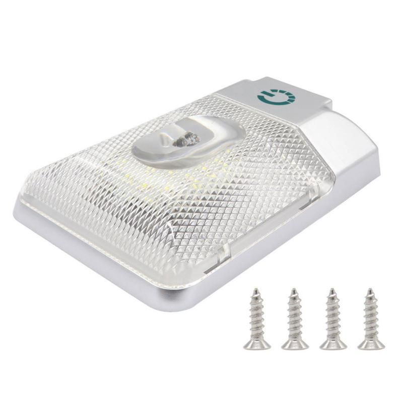 12V LED RV Ceiling Dome Light RV Interior Lighting Trailer Lights for Camper RV X6HF