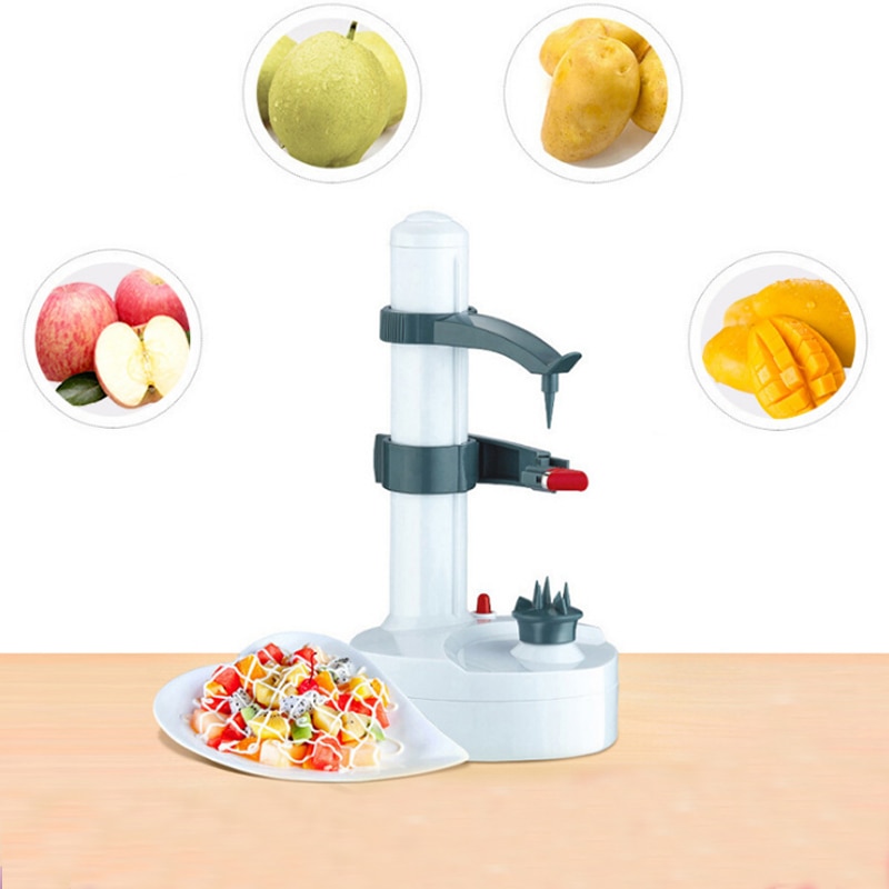 Automatische Elektrische Kartoffel Schäler Multifunktions Obst Gemüse Schäler Peeling Cutter Kochen Werkzeug Küche Spielereien Zubehör