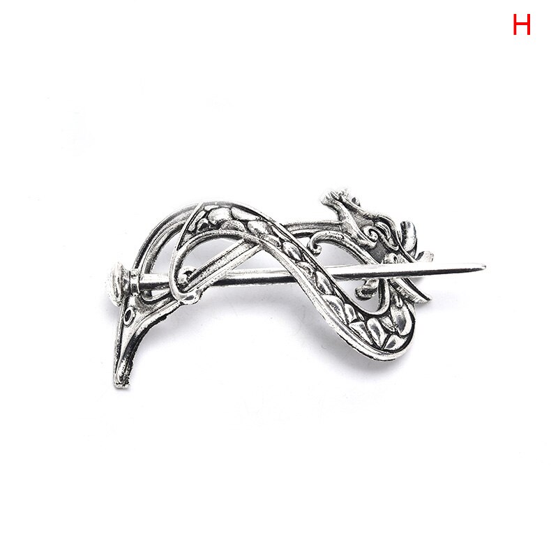 Viking Celtic Knotwork Hairpin - Women's Hair Jewelry - Metal Hair Stick: H