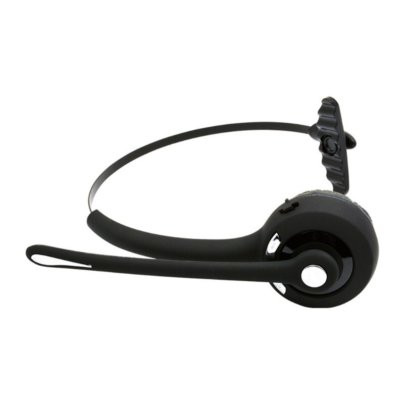 Mono Wireless Bluetooth Headset Noise Cancelling Headphone with Mic Handsfree for PC PS3 Gaming Mobile Laptop