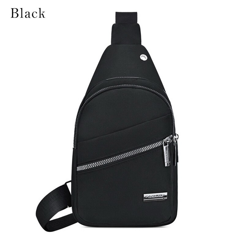 Men Waterproof Bags Outdoor Male Crossbody Bag with Interface Sports Packs Anti-theft