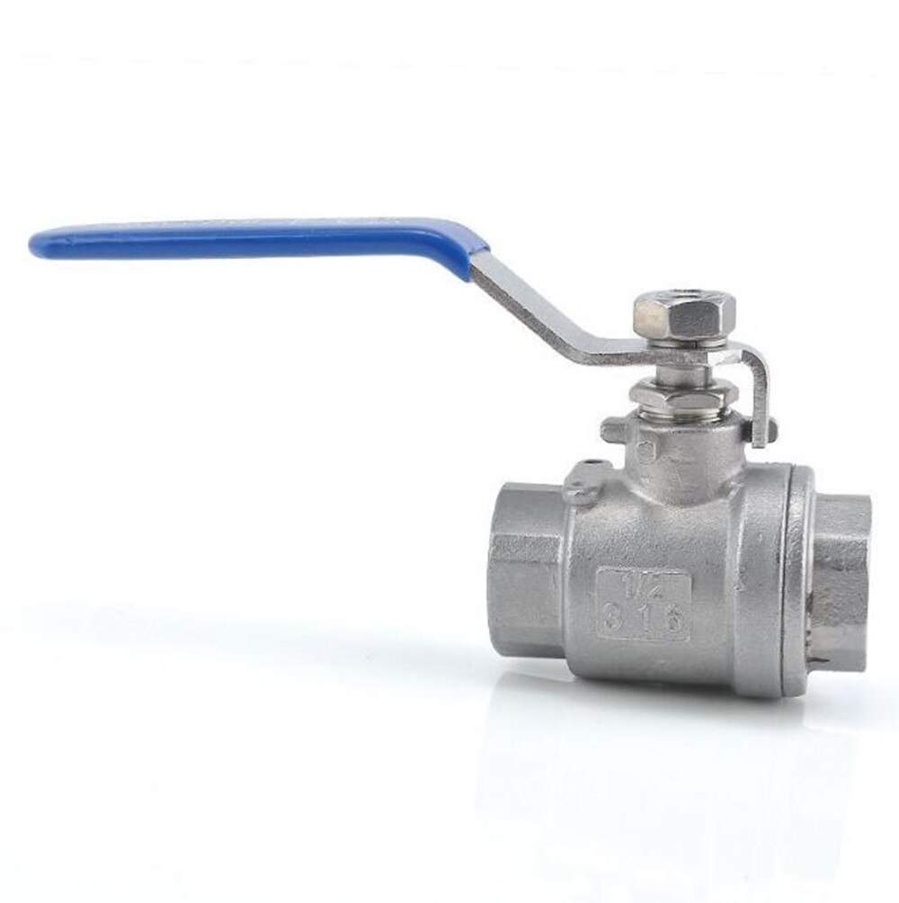 KegLand 304 Full Bore Stainless Steel Ball Valve 1/2 BSP x 1/2 BSP ...