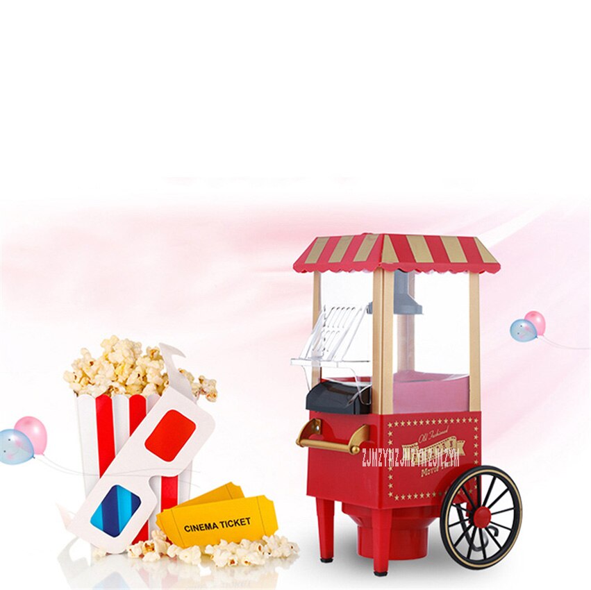 PM2800 métal Non toxique PP Vintage Mini pop-corn Machine ménage rétro Popper Machine petit classique pop-corn fabricant 220V/110V