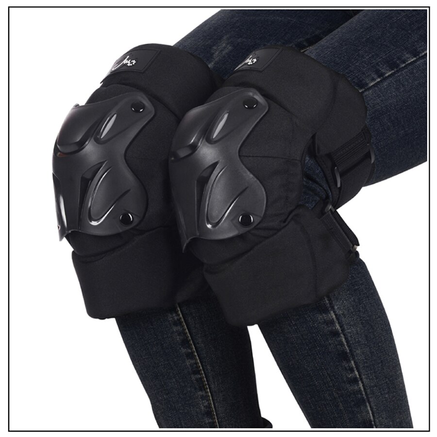 Motorcykel cross-country pansarshorts cykeldräkt antikollisionsshorts extremsportbilsskydd: Knäskydd / L