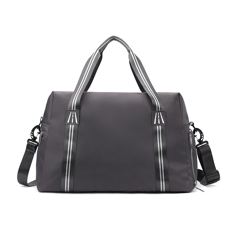 Seesack Reisetasche für Frauen/Männer Duffle Beutel Leichte mit Inneren Tasche für Reise Sport mit Schulter Band, gepäck gürtel: Dark Grau