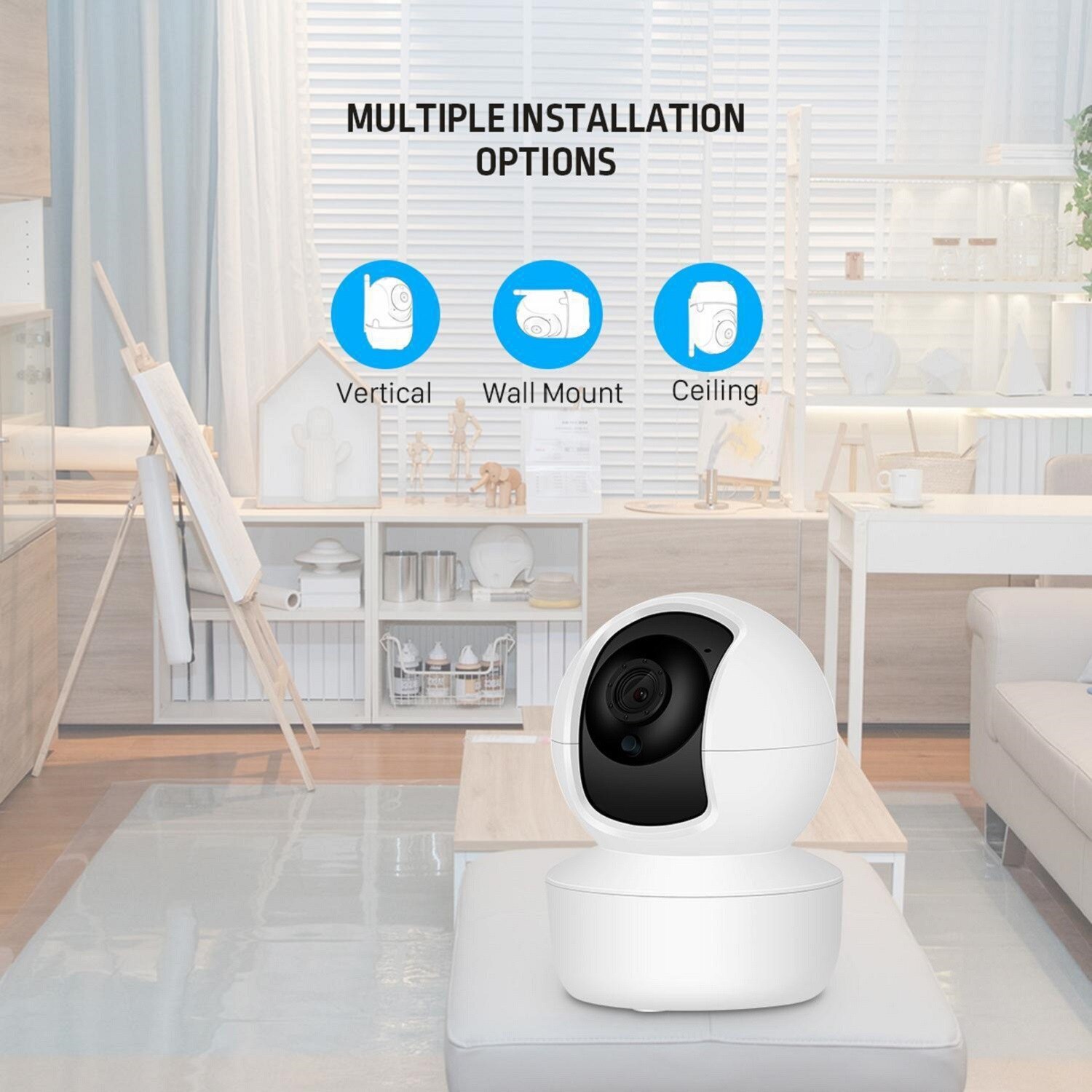 Smart Home Network Camera Wireless Indoor WiFi Camera Home Monitor Camera