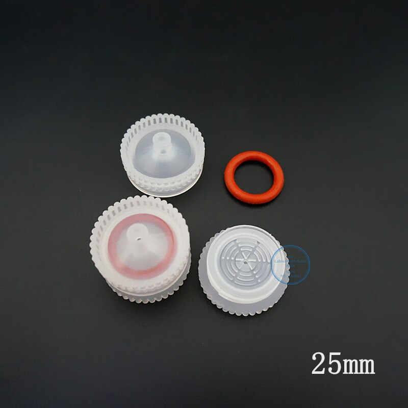 10pcs/lot Lab 13mm 25mm 50mm Replaceable Plastic Microporous Membrane Filter Holder Empty Filter Head PP Membrane Holder