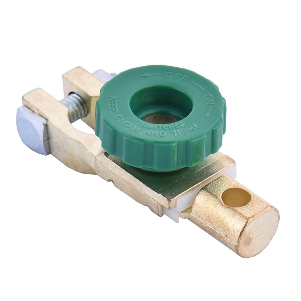 17mm Car Motorcycle Battery Terminal Link Quick Cut-off Switch Rotary Disconnect Isolator Car Truck Auto Vehicle Parts