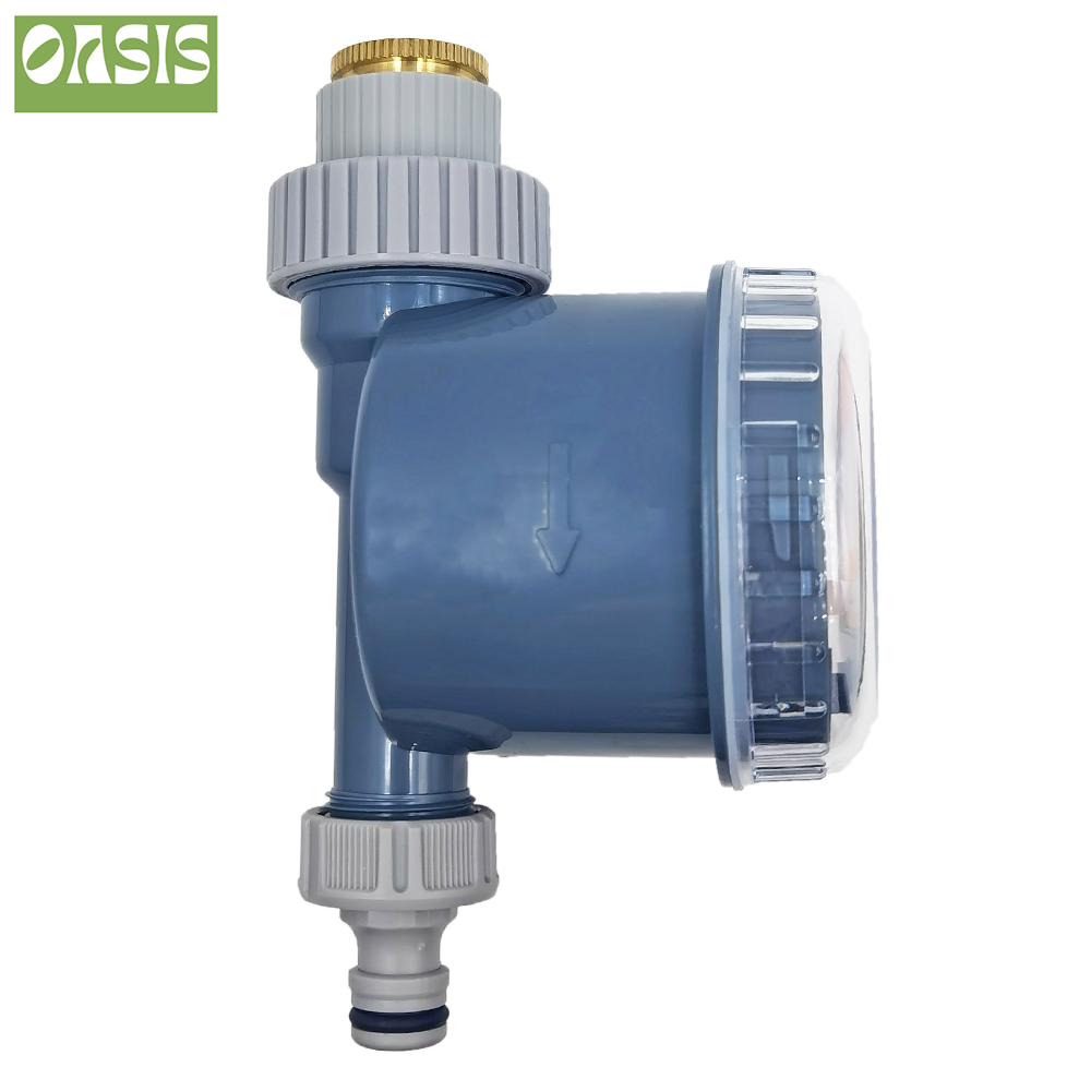 Oasis Ball Valve Irrigation Timer Automatic LCD Watering Electronic Water Tank Controller Irrigator for Home Garden Greenhouse