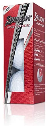 Distance Golf Balls, Soft White, One Dozen 2-Piece Construction Golf Ball