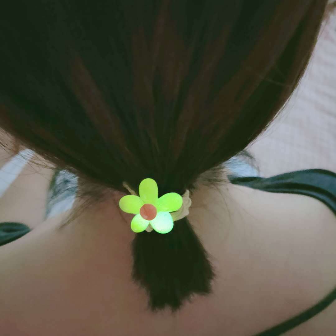 Lote de 5 unidades de accesorios para el pelo de princesa, flores bonitas y luminosas, bandas para el pelo para niños, tocados para bebés, cuerdas para el pelo para niños, accesorios para el pelo para niñas