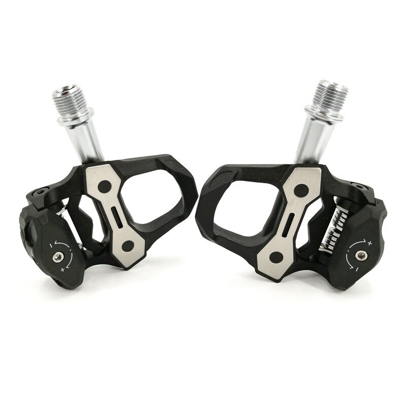 Ultralight Road Bicycle Pedals PA+Carbon Fiber Composite Self Locking Pedal With Cycling Shoes Cleats Compatible Keo