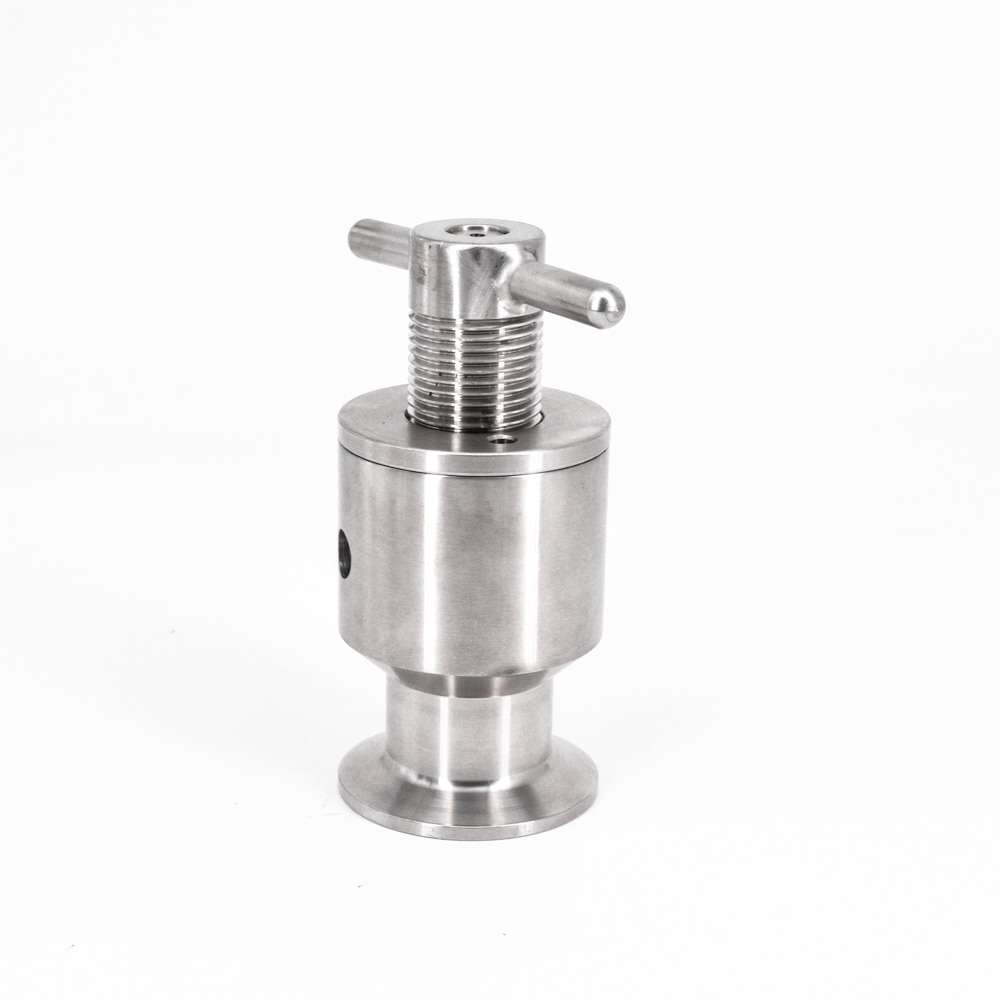 1.5 "Tri Clamp 0.5-5 Bar Verstelbare Overdrukventiel Veiligheidsventiel Sanitair SUS 304 Roestvrij Staal Bier Brouwen vergister Vaatje