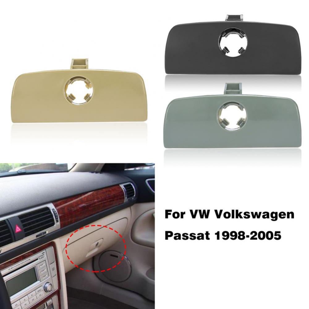 Plastic Glove Box Latch Handle Keyhole Lock for VW Volkswagen Passat B5 1998-2005