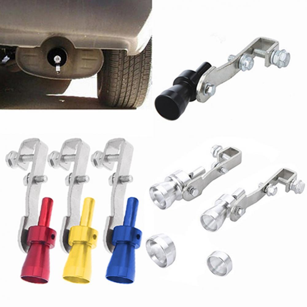 60% directe Silencieux sonore Turbo universel pour voiture, tuyau d'échappement, simulation de souffle, sifflet