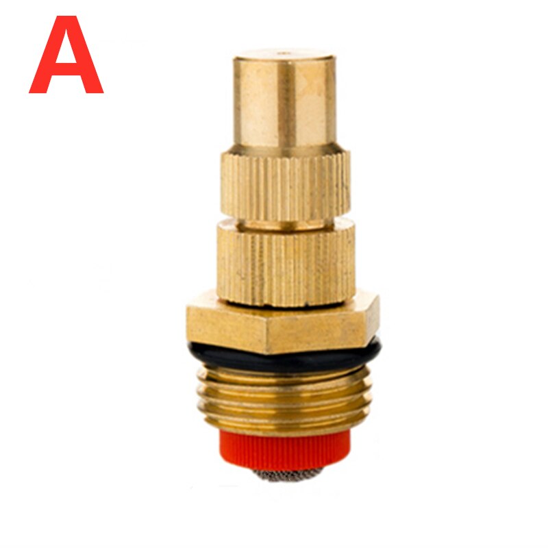 1/2" Adjustable Brass Spray Misting Nozzles Garden Watering Irrigation Brass Spray Nozzles: A
