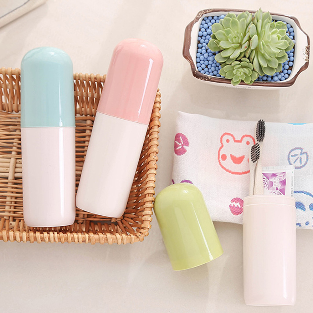 Travel Portable Toothbrush Toothpaste Case Holder Box Container Hiking Camping Toothbrush Storage Box Toothpaste Organizer