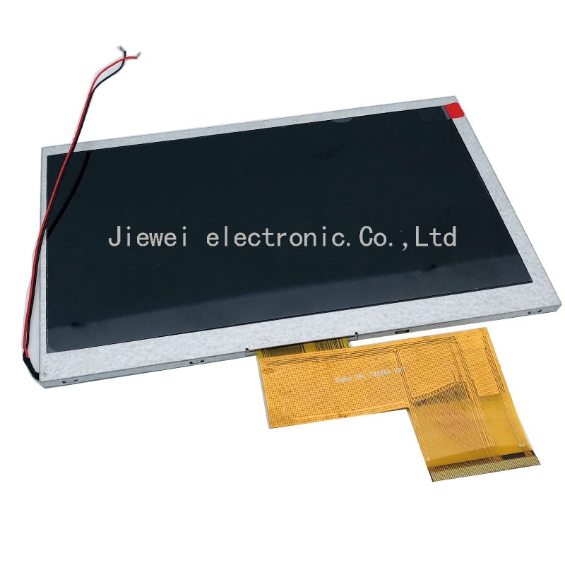 7 ''inch LCD Display Matrix Voor QC760BG1 TABLET Lcd-scherm 800x480 60 Pins Screen Panel frame