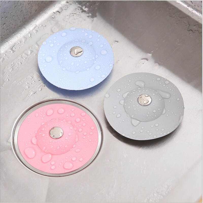 Tapón de drenaje de goma para bañera, tapón de drenaje para el suelo, suministro antiobstrucción para ducha, desagüe para bañera