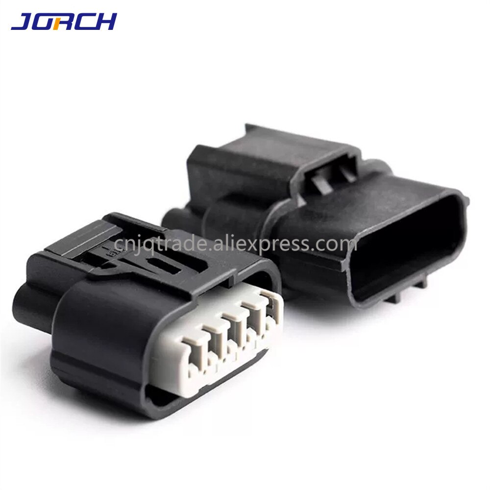 5 Sets 5 Pin 6189-1081 Vrouwelijke Mannelijke 1.2 Mm Auto Waterdichte Connector Plug Auto Zuurstof Sensor Plug Voor sumitomo Truck