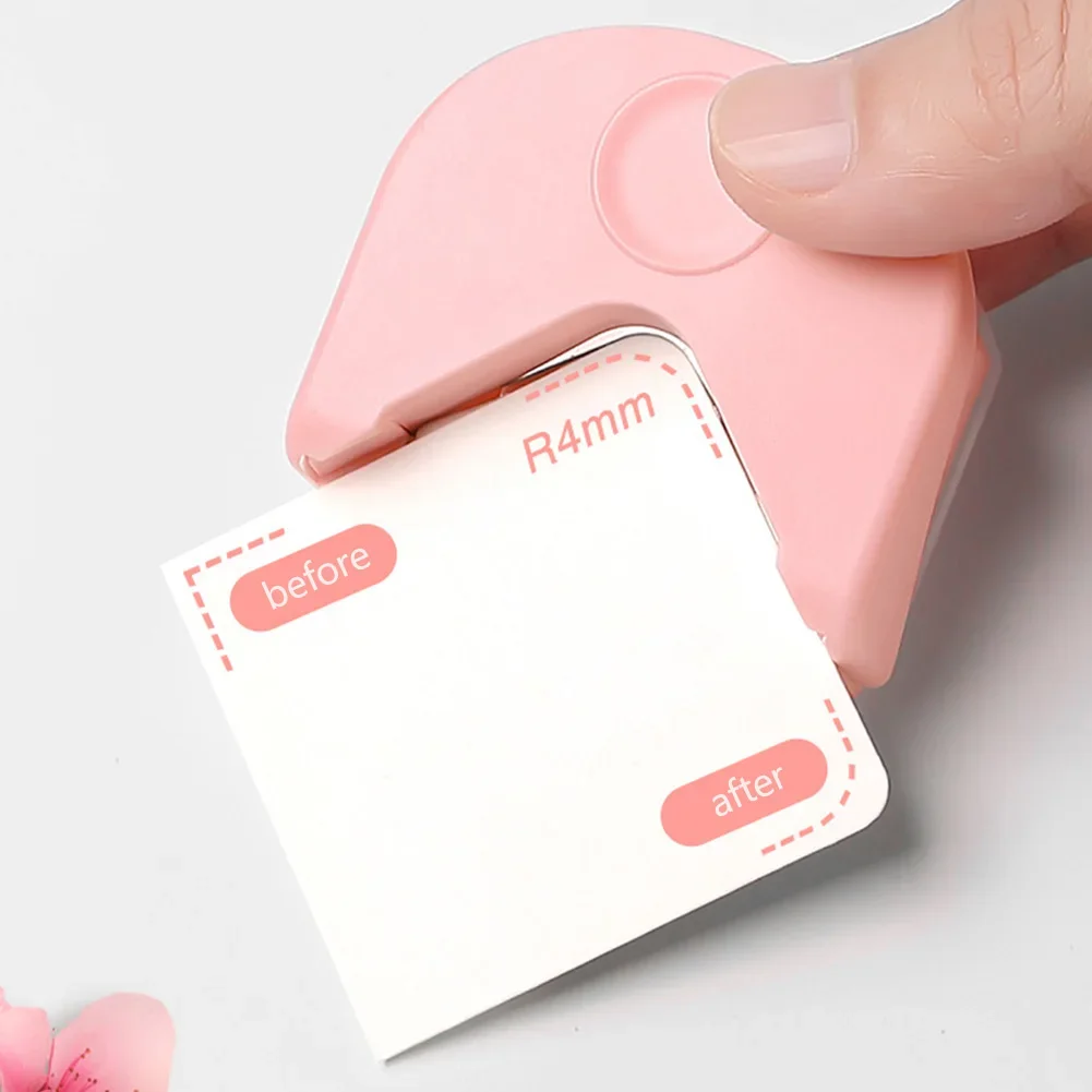 Mini Papier Schneiden Und Abrunden Cutter Ecke Kunststoff PVC Film Maker Maschine Papiere Fotos Karte Trimmer Büro Schule Liefert