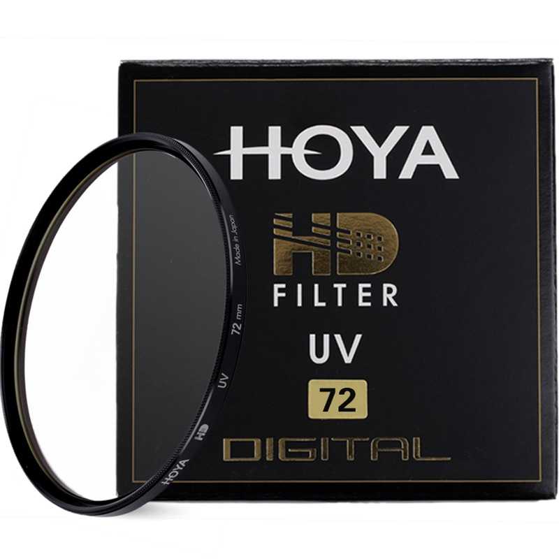 Filtro Digital UV (MC-UV) multicapa de 8 capas, de cristal templado de 49mm, 52mm, 55mm, 58mm, 62mm, 67mm, 72mm, 77mm y 82mm de HOYA HD
