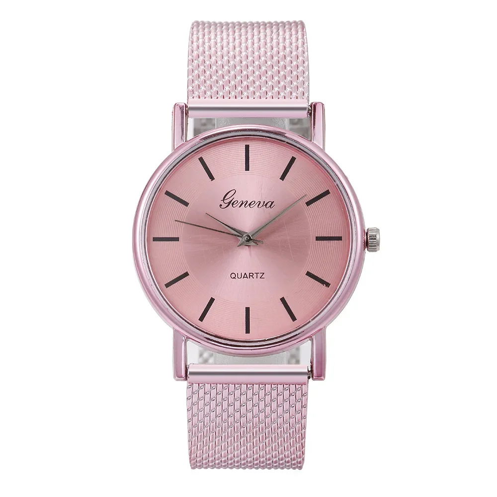 Elegante Rose Gold Herz Zifferblatt Uhr Weibliche Einfache Temperament Schüler Wasserdichte Weibliche Hochrangige Weibliche Luxus Uhren Frauen: Weiß