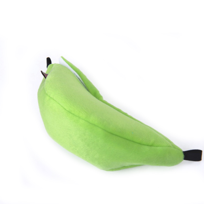 Casa colgante para hámsteres y mascotas hamaca con de plátano jaula Columpio de animales pequeños nido para dormir de algodón cama para mascotas juguetes de rata hamster