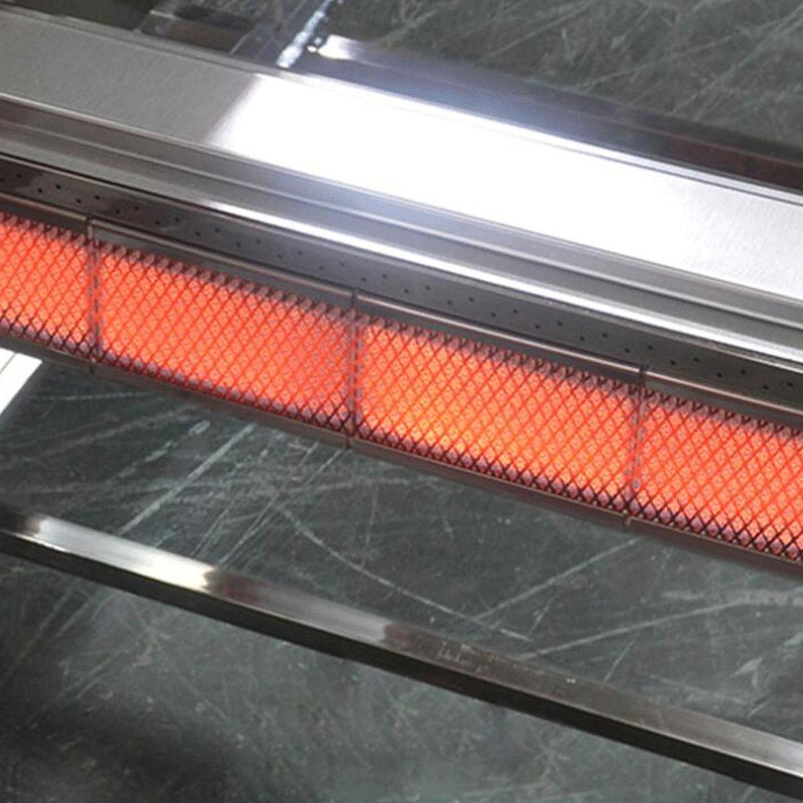 Bruciatore a infrarossi per barbecue fai da te per barbecue Stufe a griglia Riscaldatore a infrarossi Parti del bruciatore a gas Attrezzature di riscaldamento di ricambio per la cucina domestica