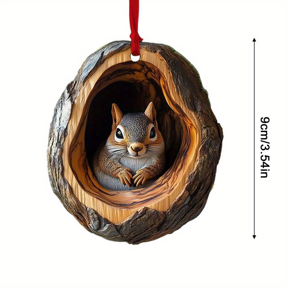 1 STÜCK Weihnachten Acryl Ebene Ornamente 2026 Weihnachtsbaum Anhänger Saisonale Dekoration für Baum Hängen Weihnachten Navidad Party Lieferungen: MULTI