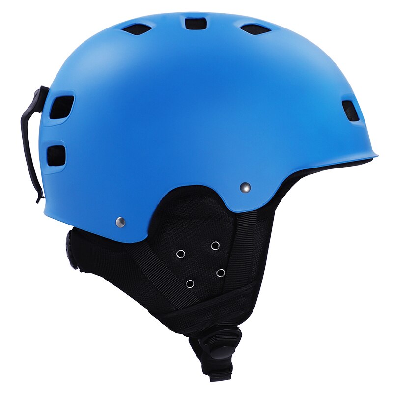 Erwachsene Winter Motorrad Skifahren snowboard Helm Ausrügestochen Schnee Saftly Sicherheit Schlittschuh reiten Radfahren Fahrrad Fahrrad Getriebe: Blau