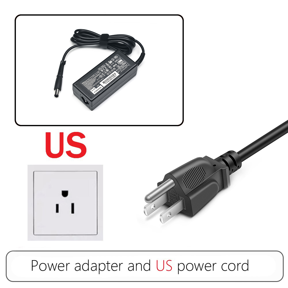 18.5V 3.5A 7.4*5.0mm 65W AC Laptop Adapter Charger For HP Compaq Pavilion G6 DV5 DV6 DV7 DV4 G50 G60 N193 CQ43 CQ32 CQ60: PURPLE