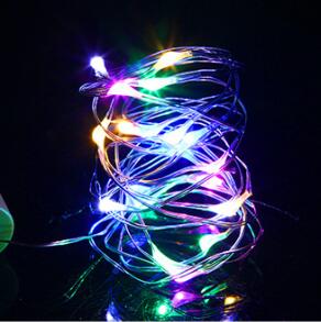 6 stk/parti kork vinflaske lys 2m 20 led diy led string lysbånd til guirlande fest bryllup jul halloween bar indretning: Flerfarvet
