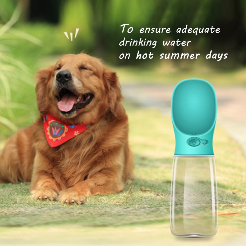 Draagbare waterfles voor huisdieren, 350ml 480ml 550ml, reis, puppy, kattendrinkbak, buiten, voerbak voor huisdieren, dispenser voor huisdieren