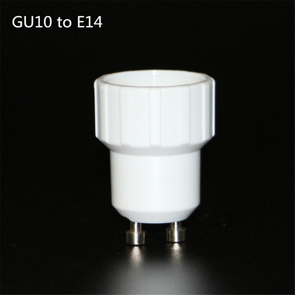 1 Stks GU10 (vrouwelijke Socket) om E14 (Stekker) Adapter Socket Base Halogeen spaarlamp Lamp Converter Houder