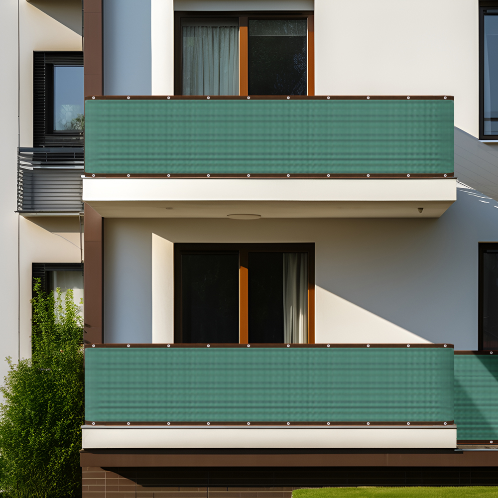 95% Anti-UV HDPE Dark Green Garden Shade Cloth Shade Fabric Cloth for Privacy Netting Sun Shading Sail Fence Sails Balcony Fence