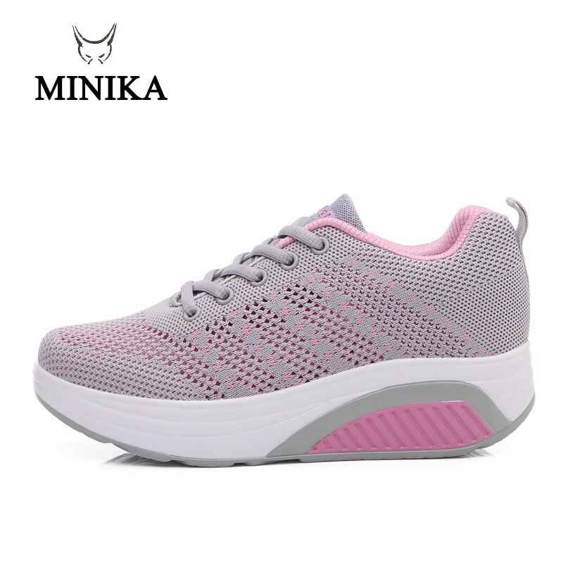 5 CM Height Inreasing Shoes Platform Slimming Shoes Woman Health Shoes Ladies Wedges Swing Shoes Chaussure Femme