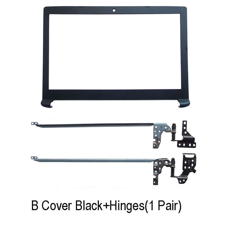 Laptop LCD Back Cover For Acer Aspire 7 A715-71 A715-71G A715-71G-71NC Series Front Bezel LCD Hinges Plastic Top A B Case: B Hinges