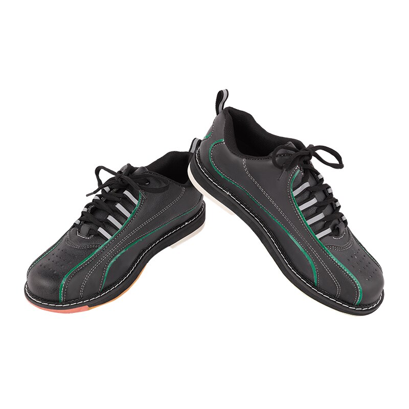 Bowling forsyninger mænd bowling sko super komfortable bløde fiber sportssko åndbar skridsikker sål sneakers