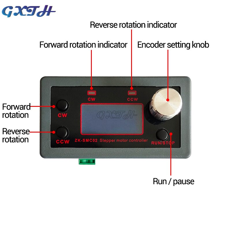 DC5-30V 4A Drive Integrated 42 57 Stepper Motor Forward And Reverse Control Drive Angle Pulse Speed PLC Serial Communication