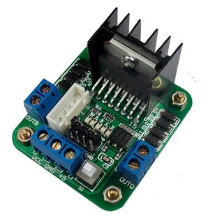 Motor paso a paso para coche con 2 ruedas motrices, chasis de Metal, carro de carga grande, modelo robótico DIY para Arduino, 42 Unidades: drive board module