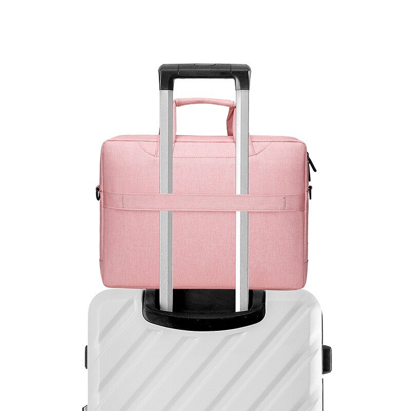 Laptoptas grote capaciteit laptoptas enkele schoudertas aktetas kantoortas leren laptoptas zijtas voor heren