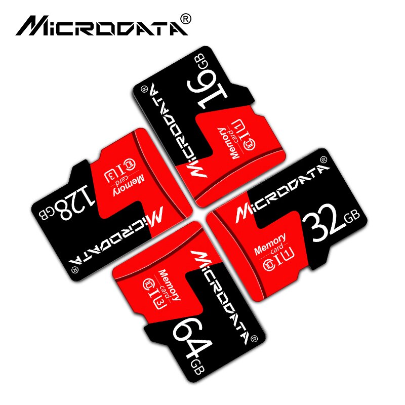 Klasse 10 Rode Geheugenkaart 4Gb 8Gb 16Gb 32 Gb Micro Sd Kaart 64Gb Tarjeta Microsd 32 Gb Mini Flash Drive Tf Card Met Gratis Adapter
