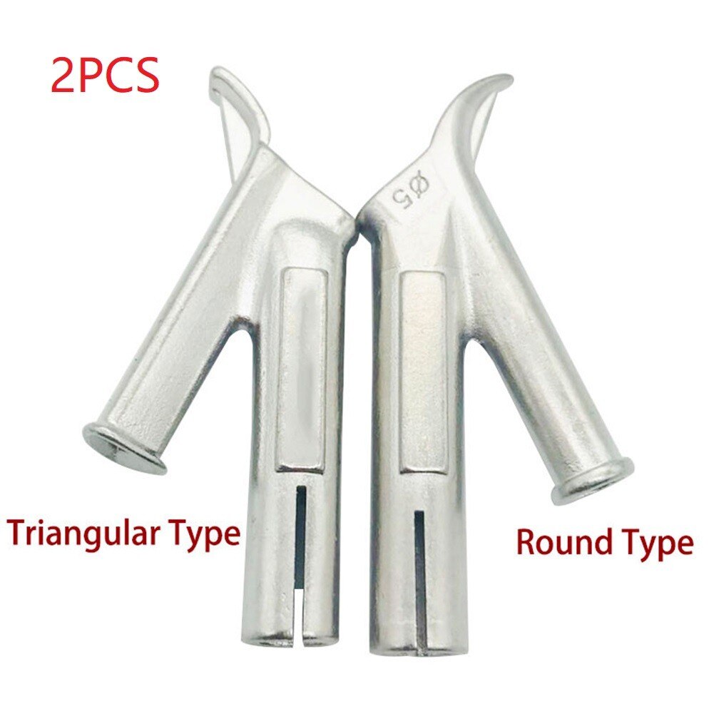 Weld Tip Speed Welding Tacking Nozzles Triangle Welding Nozzle Kit Positioning Tubes For Vinyl Welding PVC Plastic Sheet 50Pcs