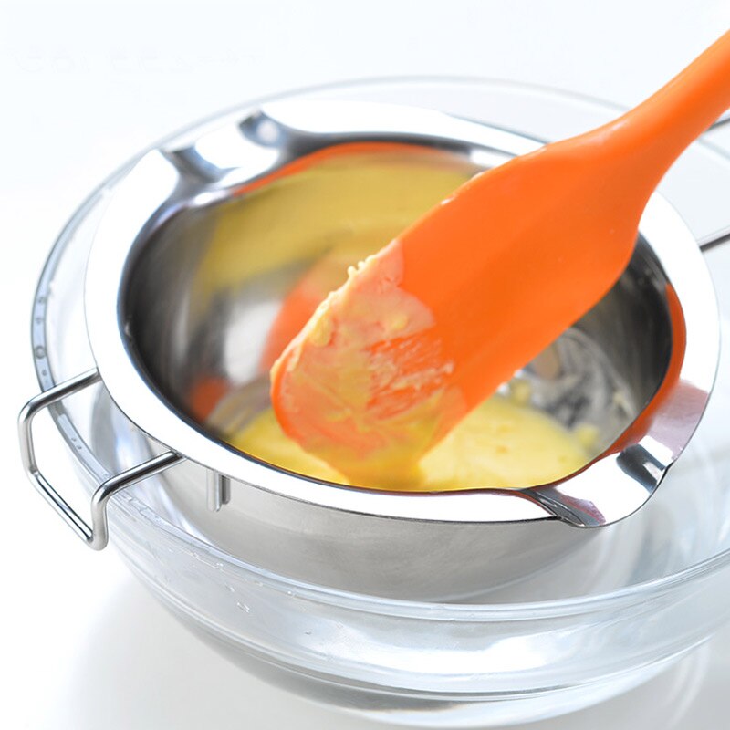 Stainless Steel Chocolate Cheese Melting Pot Pan Bowl DIY Accessories Tool UND: Default Title